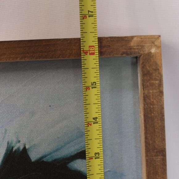 Painting Print of a Black and White Cow Portrait Signed - Picture 5 of 10